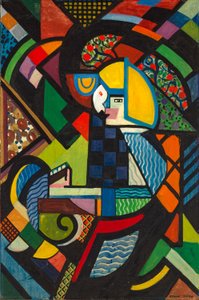 Daughter in a Rocker by H. Lyman Sayen