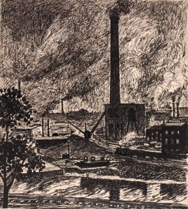 Untitled (Industrial Scene)