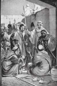 Arabs Planning a Revolt by H. M. (after) Burton