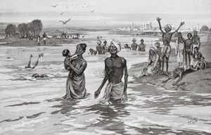 Famine Sufferers Drown Themselves in the Jamna