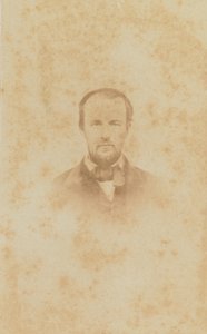 Carte-de-visite Portrait of Harold M. White by H. S. Tousley