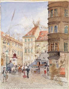 The Judenplatz in Vienna