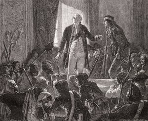 King Louis XVI Drinks to the Health of the Nation, 20th June 1792 by H. de la Charlerie