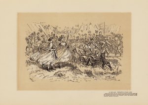 The Wimbledon Meeting, No 1, The War-horse by Hablot Knight (1815 92) Browne