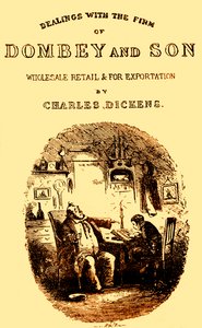 Dombey & Son Title Page by Hablot Knight Browne