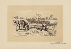 Hunting Sketches, No 8, Decidedly Cool by Hablot Knight (1815 92) Browne