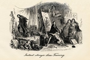 Little Dorrit by Hablot Knight Browne