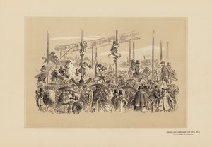 Oxford and Cambridge Boat Race, No 3, On the Bridge