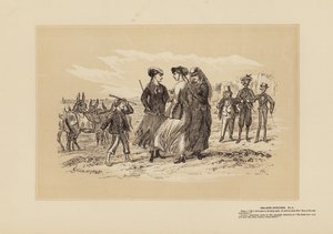 Sea-Side Sketches, No 4, The Three Donkeys by Hablot Knight (1815 92) Browne