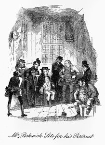 The Pickwick Papers by Hablot Knight Browne