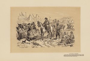 The Wimbledon Meeting, No 2, Fraternisation by Hablot Knight (1815 92) Browne