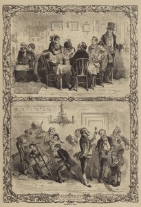 Christmas among the Lower Orders by Hablot Knight Browne