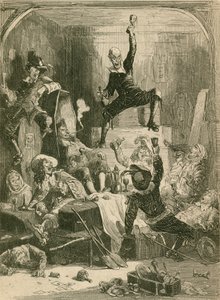 Drink the Plague by Hablot Knight Browne
