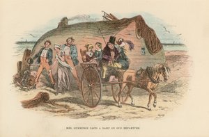 Illustration for David Copperfield by Hablot Knight Browne