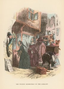 Illustration for Dombey and Son by Hablot Knight Browne