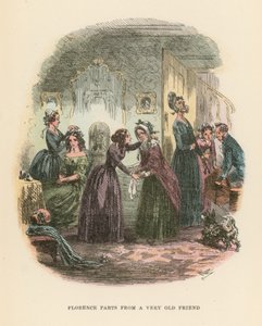 Illustration for Dombey and Son by Hablot Knight Browne