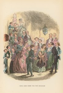 Illustration for Dombey and Son by Hablot Knight Browne