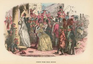 Illustration for Dombey and Son by Hablot Knight Browne