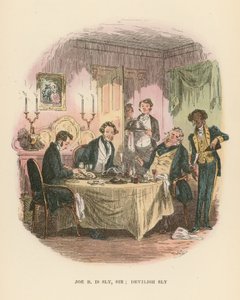 Illustration for Dombey and Son by Hablot Knight Browne