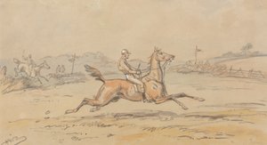 Point-to-Point Racing by Hablot Knight Browne