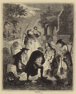 Resurrectionists by Hablot Knight Browne