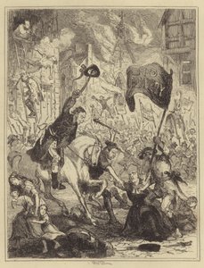 The London Riots by Hablot Knight Browne