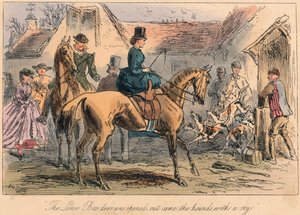The Love Box door was opened, out came the hounds with a cry, 1865