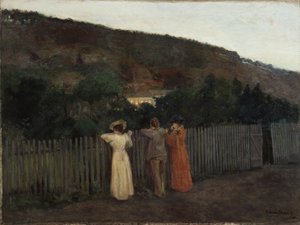 Evening by Halfdan Frithjof Strom