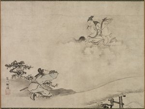 Daoist Immortal, 1615-1868 by Hanabusa Itcho