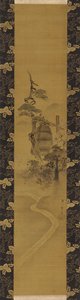 Temple Bell by Hanabusa Itcho