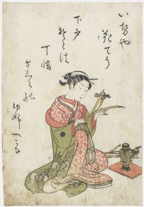 Courtesan Hanachō of Iseya House, early 1770s