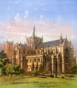 Ripon Cathedral, Yorkshire, c. 1870 by Hanhart