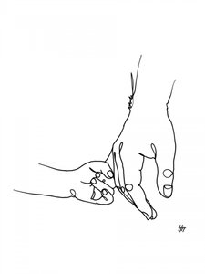Loving Family Hands by Hanna Lee Tidd