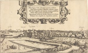 View of Nuremberg from the West (left section)