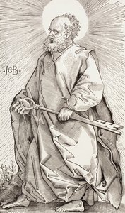 St. Peter Holding the Keys of the Kingdom of Heaven by Hans (after) Baldung Grien