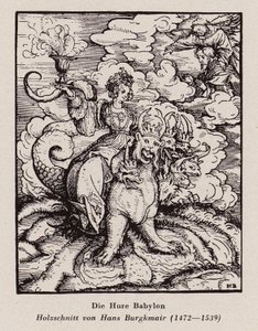 Whore of Babylon (woodcut)