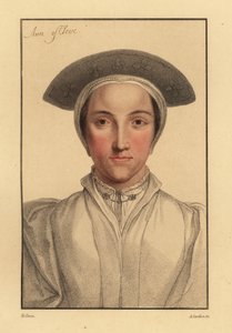 Anne of Cleves or Amalia of Cleves (engraving)