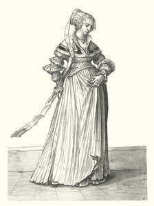 Costume of a woman of Basel