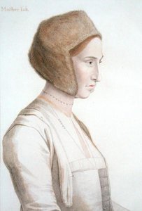 Mother Jackson, nurse to the future Edward VI, engraved by Francesco Bartolozzi by Hans (after) Holbein the Younger