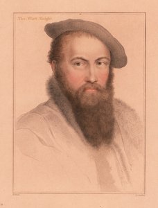 Sir Thomas Wyatt, English ambassador and poet (engraving)