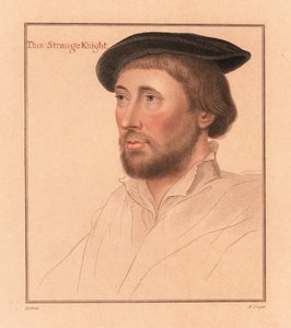 Sir Thomas le Strange of Hunstanton, High Sheriff of Norfolk (engraving)