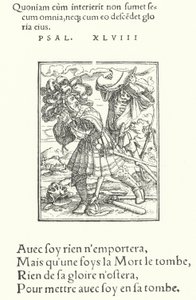 The Count (engraving) by Hans (after) Holbein the Younger