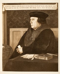 Thomas Cromwell, Earl of Essex, c.1537, pub. 1902 by Hans (after) Holbein the Younger