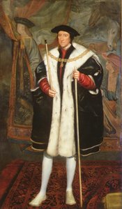 Thomas Howard, Third Duke of Norfolk, Wearing the Collar of the Garter by Hans (after) Holbein the Younger