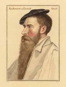 William Reskimer, courtier to King Henry VIII. (engraving)