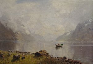 From Sognefjorden by Hans Andreas Dahl