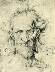 Head of a Bearded Old Man Saturn, 1516, 1943