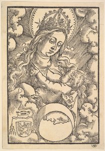 Madonna Lactans, from Enchiridon Poeticum, 1515