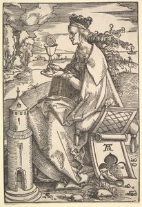 St. Barbara by Hans Baldung