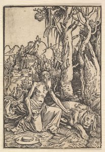 St. Jerome in the Desert by Hans Baldung